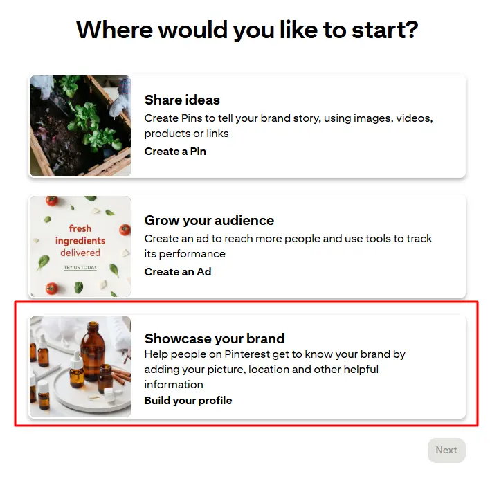 Showcase your brand